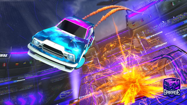 A Rocket League car design from Cmrn1308
