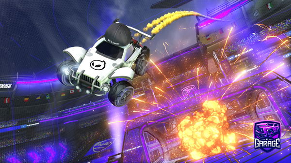 A Rocket League car design from chzydust