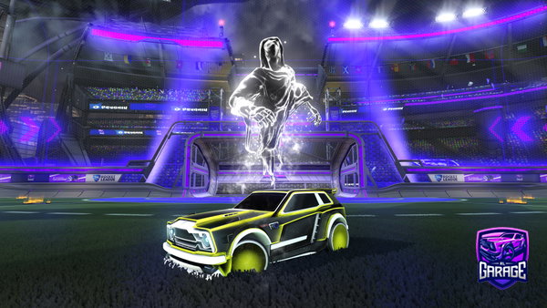 A Rocket League car design from DxrkDxvi10