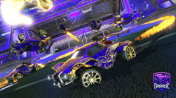 A Rocket League car design from Atib72