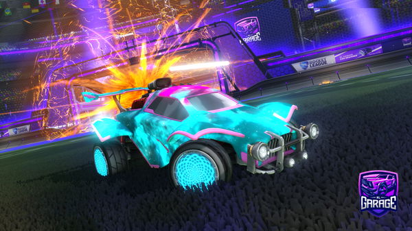 A Rocket League car design from BruddaIshmal