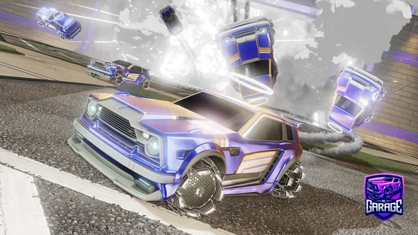 A Rocket League car design from Krosis