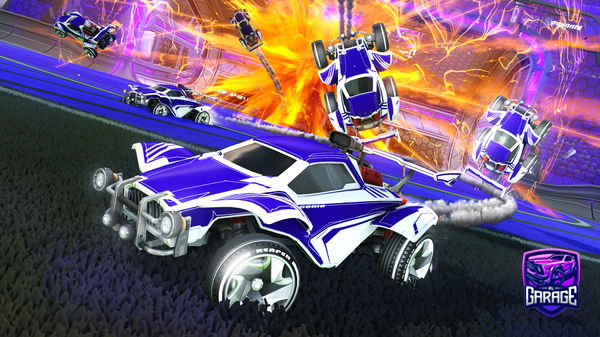 A Rocket League car design from qritz