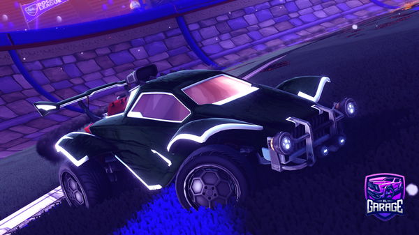 A Rocket League car design from STTS