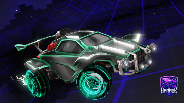 A Rocket League car design from Jugra