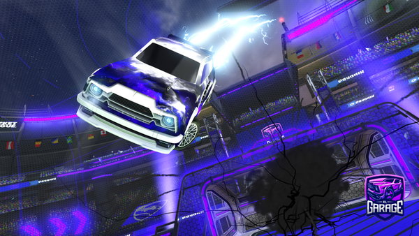 A Rocket League car design from Shining_Nico