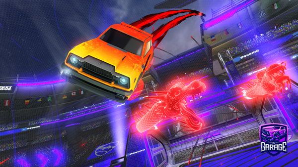 A Rocket League car design from Deulkes2009