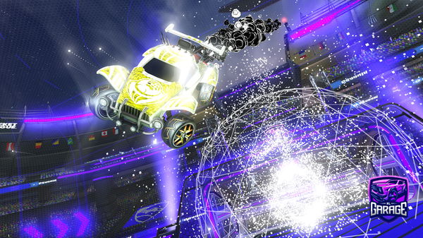 A Rocket League car design from Bcracked1