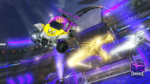 A Rocket League car design from Unknownzzzz