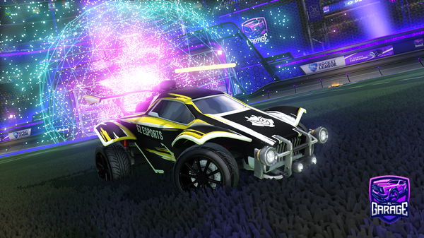 A Rocket League car design from tsordias