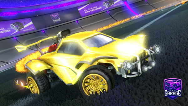 A Rocket League car design from Saxxy_RL
