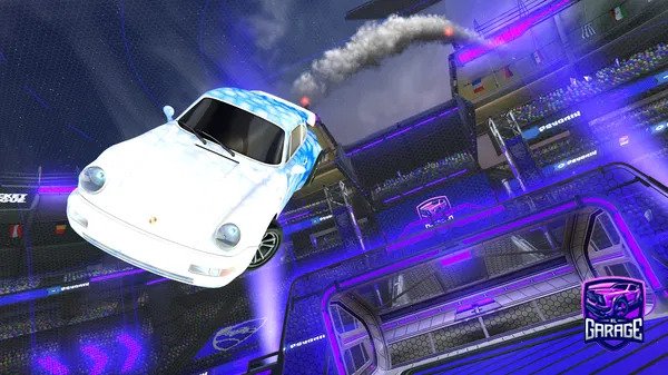 A Rocket League car design from Ciofologo09