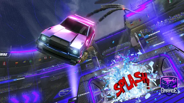 A Rocket League car design from Okuxbox