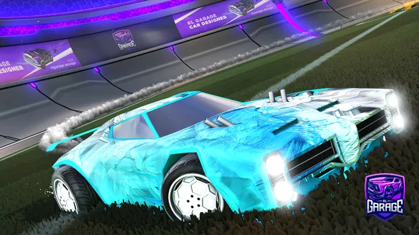 A Rocket League car design from harveywellybob
