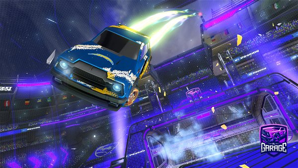 A Rocket League car design from SonicStarGaming