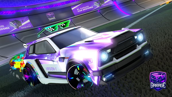A Rocket League car design from Nyrszk