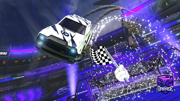 A Rocket League car design from mythstrol