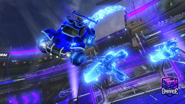 A Rocket League car design from BlazziMan