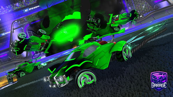 A Rocket League car design from hugzcrii