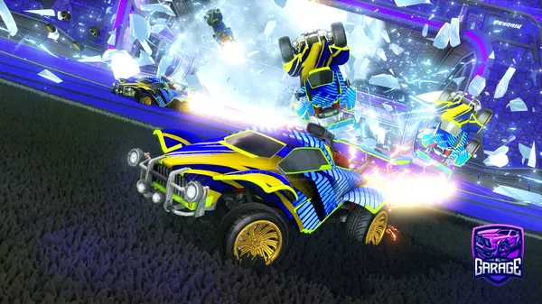 A Rocket League car design from anto_252