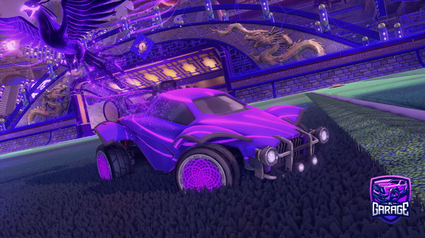 A Rocket League car design from PWR-UK