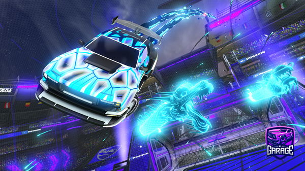 A Rocket League car design from BOBALOBAYOUS