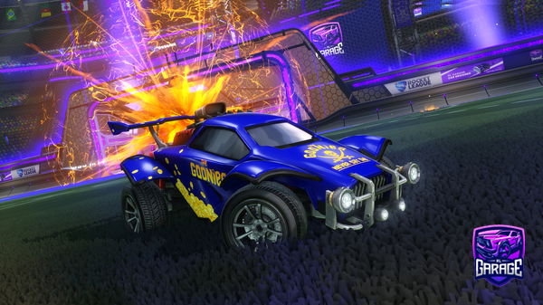 A Rocket League car design from Siirocoo