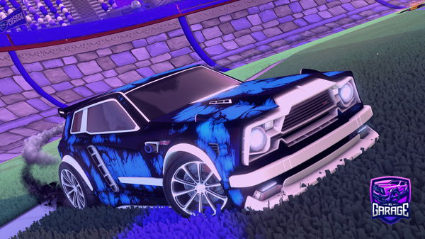 A Rocket League car design from CluelessXy