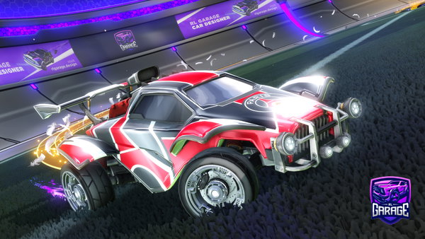 A Rocket League car design from Tarntula
