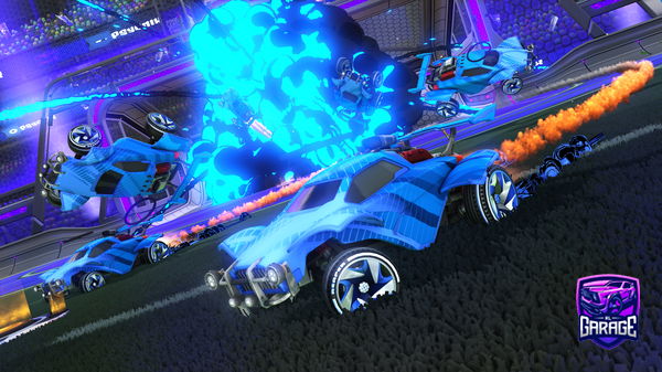 A Rocket League car design from chansfralt