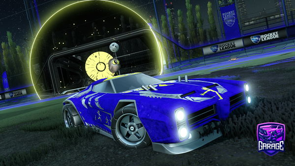 A Rocket League car design from irosario78