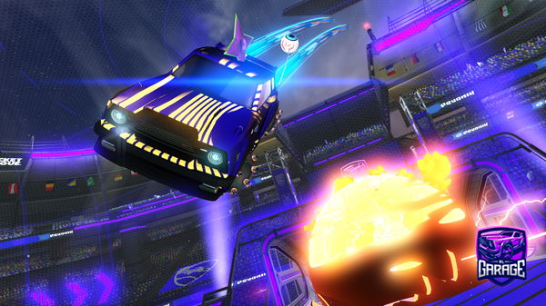 A Rocket League car design from MaggotHead