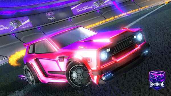 A Rocket League car design from SW_PULVZRL