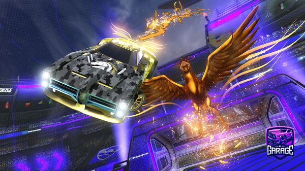 A Rocket League car design from Pu-Tang