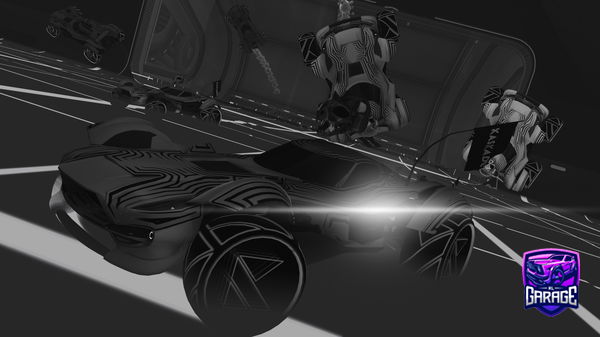 A Rocket League car design from MrRogers143