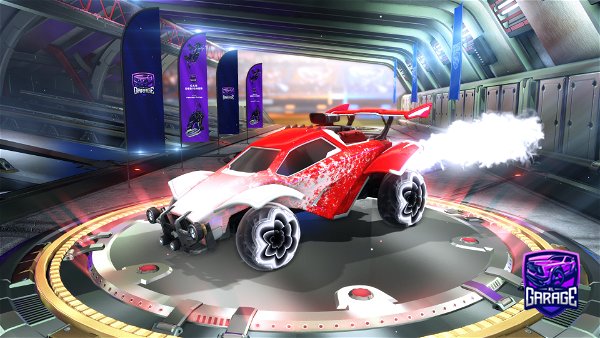 A Rocket League car design from SiLENT_K3K