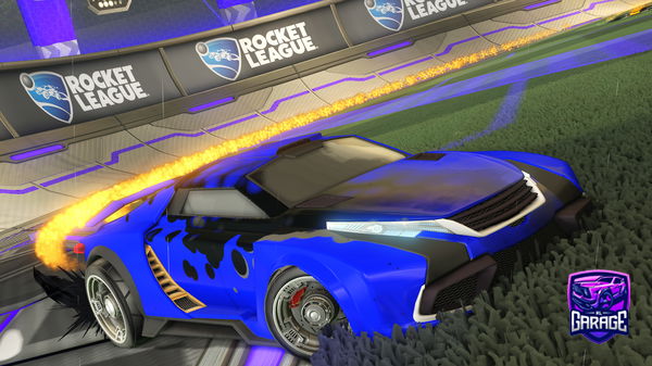 A Rocket League car design from nuclear-spar3