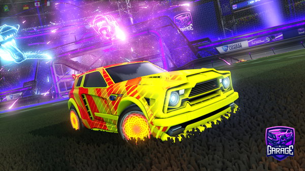 A Rocket League car design from Xenogenisis0
