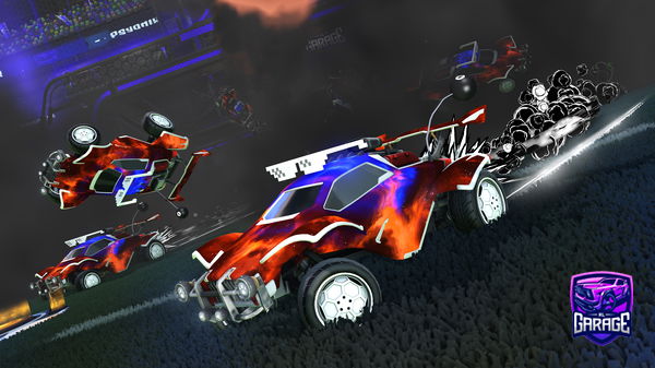 A Rocket League car design from Mikael_Meyers