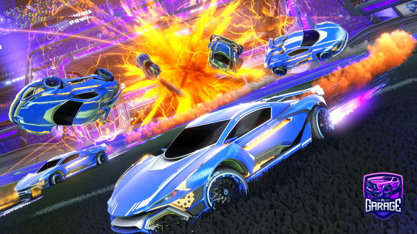 A Rocket League car design from JohnnyS2