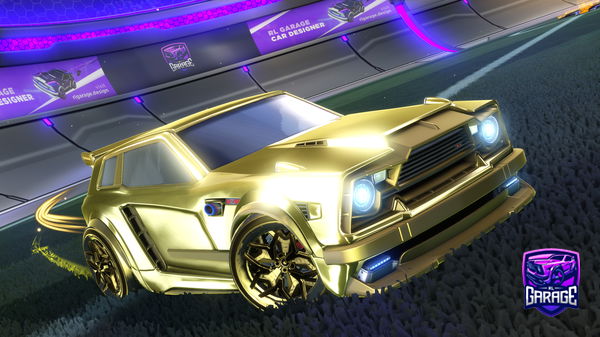 A Rocket League car design from Morcam