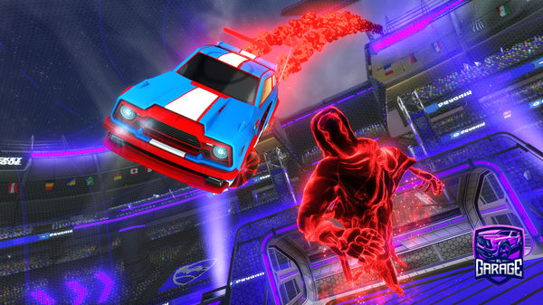 A Rocket League car design from ghost_schock75