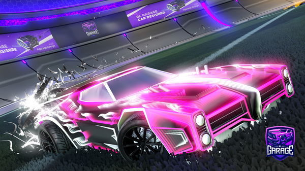 A Rocket League car design from CosmicEclipse274