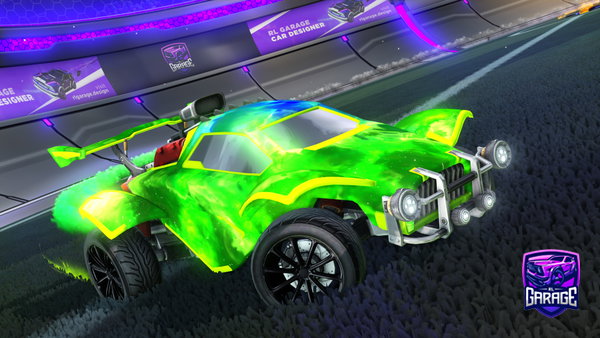 A Rocket League car design from lobo-rl