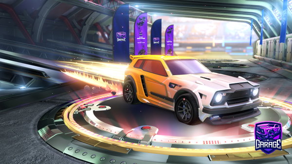 A Rocket League car design from MrMania4168