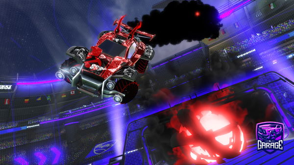 A Rocket League car design from brad499