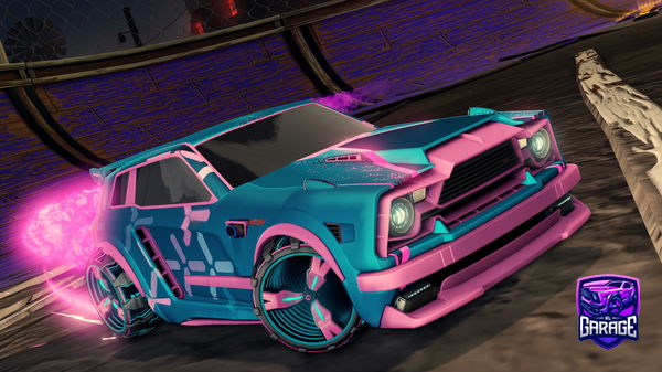 A Rocket League car design from Coley_Woley_1