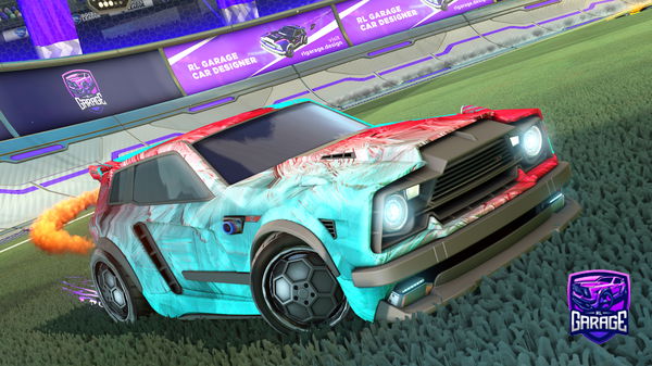A Rocket League car design from edgaming91