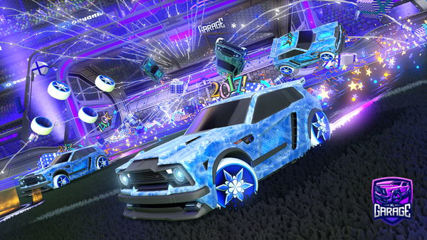 A Rocket League car design from Yeflopper72