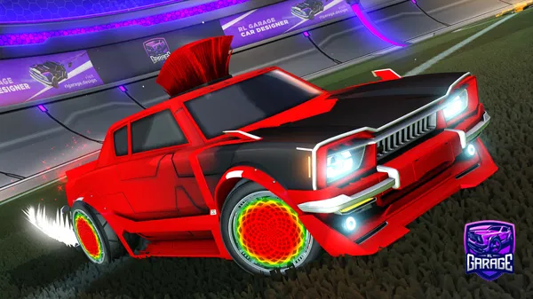 A Rocket League car design from KhiJ18